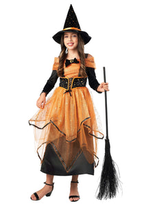Midnight Pumpkin Patch Kid's Witch Costume