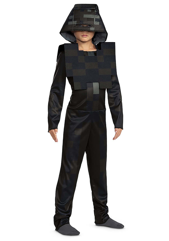 Kid's Minecraft Wither Skeleton Costume | Minecraft Halloween Costumes