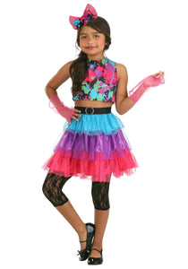 Neon '80s Kid's Costume