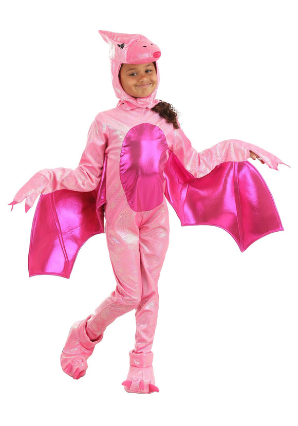 Kid's Pink Pterodactyl Costume