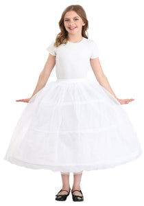 Kid's Premium Full Length Petticoat Accessory | Exclusive Accessories
