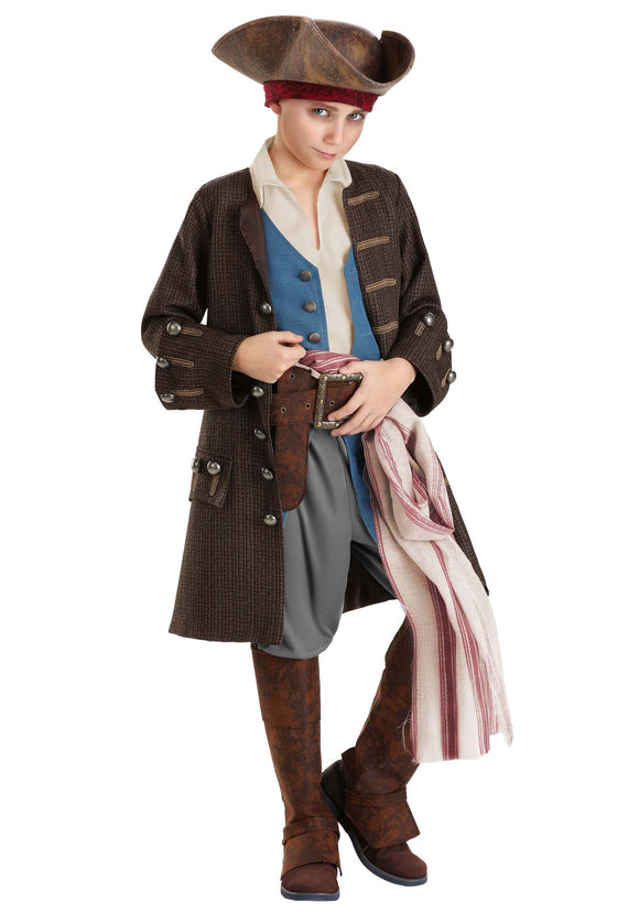 Kid's Premium Jack Sparrow Pirate Costume | Jack Sparrow Costumes