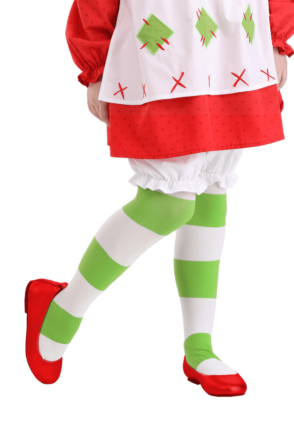 Kid's Strawberry Shortcake Costume Tights | Strawberry Shortcake Costumes