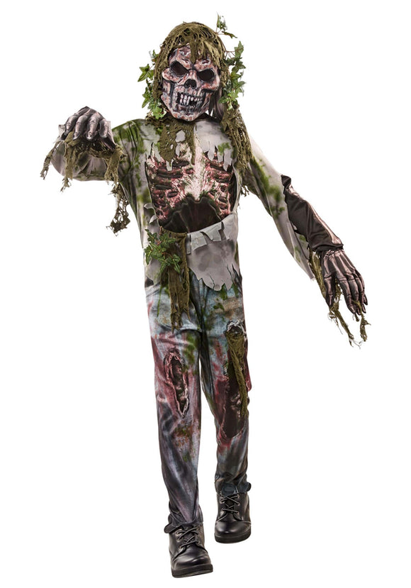 Swamp Zombie Kid's Costume