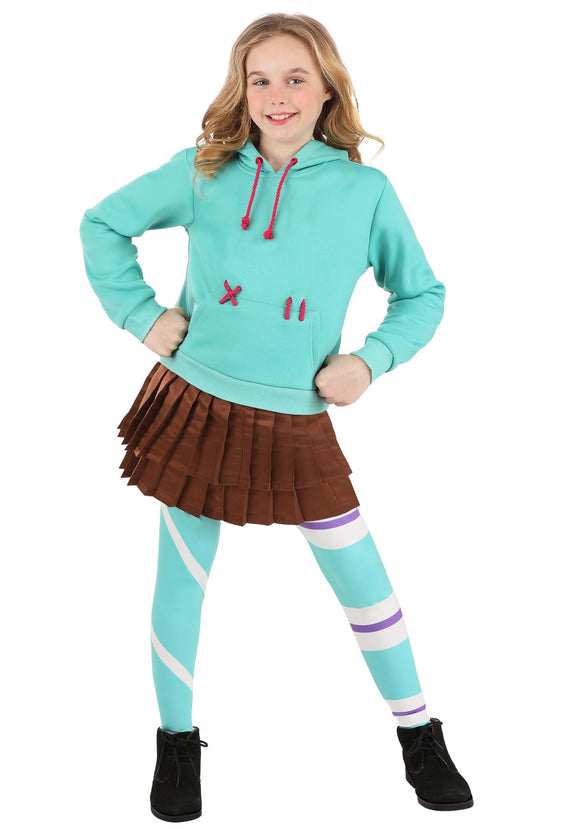 Disney Vanellope Wreck it Ralph Costume for Kids