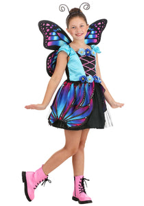 Kid's Vibrant Butterfly Costume