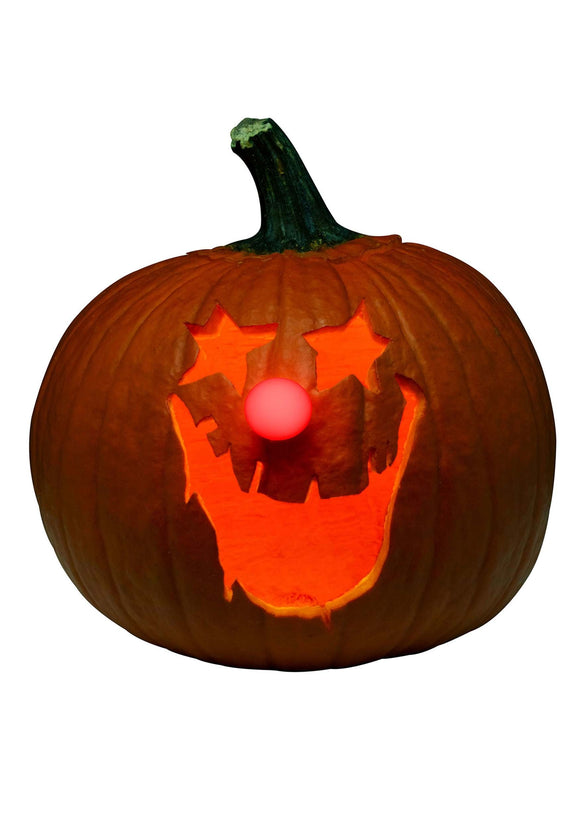 Light & Sound Pumpkin Clown Carving Decoration Kit