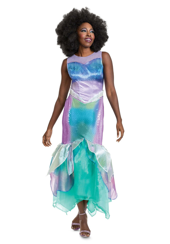 Adult Little Mermaid Live Action Deluxe Ariel Costume