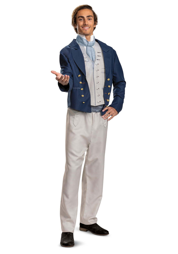 Little Mermaid Live Action Deluxe Price Eric Adult Costume