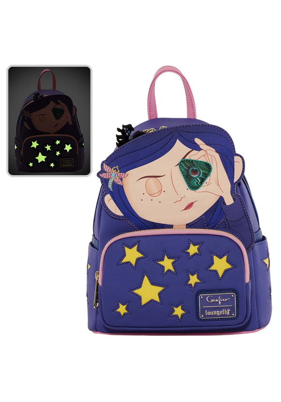 Laika Coraline Stars Cosplay Mini Backpack by Loungefly