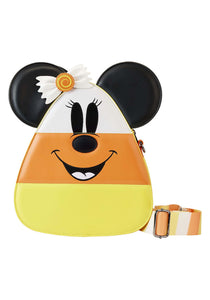 Loungefly Mickey & Minnie Candy Corn Crossbody Purse