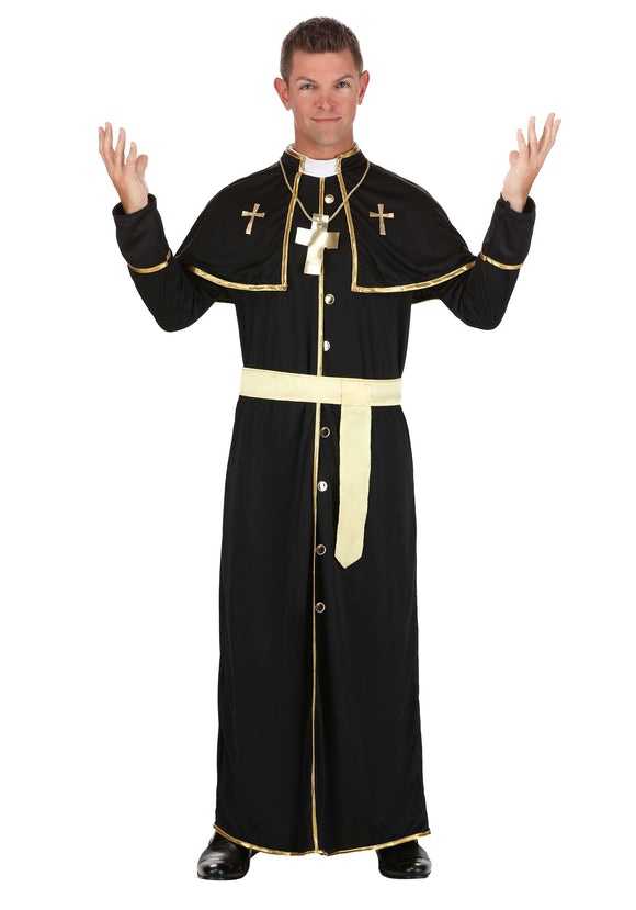Deluxe Priest Men's Costume