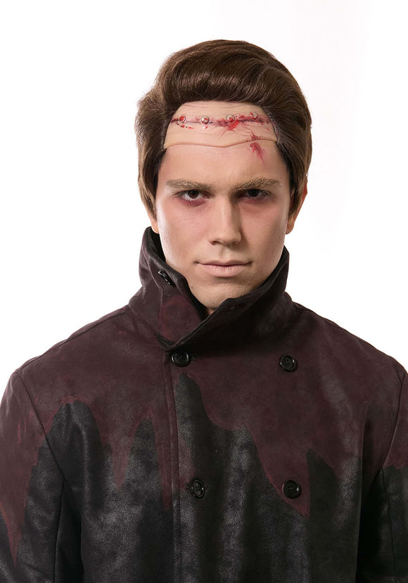 Frankenstein Brown Men's Costume Wig | Frankenstein Accessories