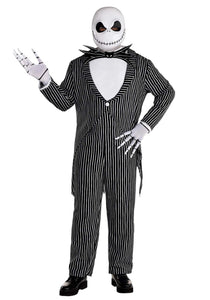 Jack Skellington Classic Plus Size Men's Costume | Disney Costumes