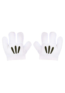Kid's Mickey Mouse White Gloves | Disney Accessories
