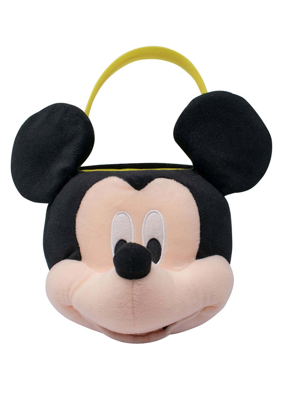 Mickey Mouse Soft Trick or Treat Bucket | Halloween Candy Bags