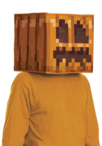 Jack O'Lantern Minecraft Block Head