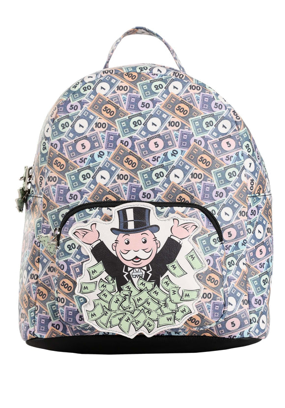 Monopoly Money Money Mini Backpack | Monopoly Backpacks