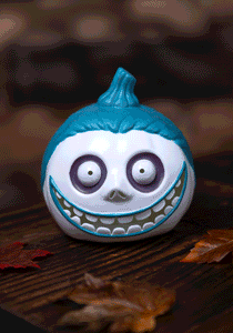 Nightmare Before Christmas 6" Barrel Light Up Pumpkin Halloween Decoration