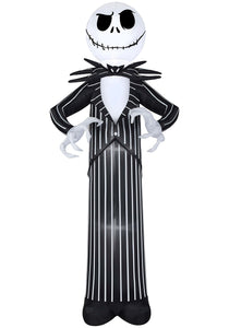 10FT Nightmare Before Christmas Jack Skellington Inflatable Halloween Prop | Disney Decorations