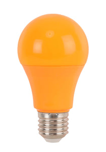Orange Colored Light Bulb