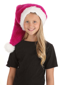 Extra Long Pink Santa Hat