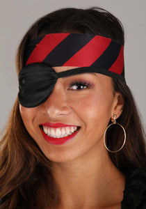 Pirate Eye Patch and Earring Costume Accessory Kit