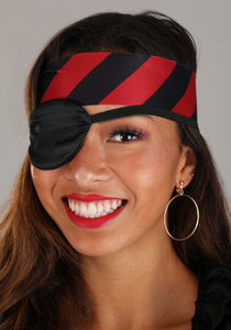 Pirate Eye Patch and Earring Costume Accessory Kit