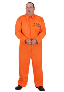 Plus Size Classic Prisoner Adult Costume | Prisoner Costumes