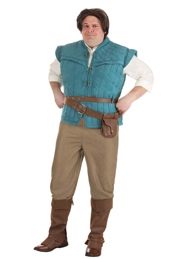 Men's Plus Size Authentic Disney Tangled Flynn Rider Costume