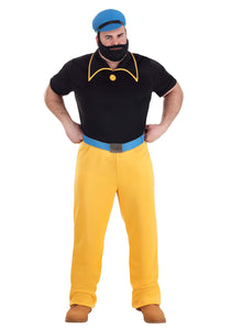 Plus Size Brutus Popeye Men's Costume | Cartoon Character Costumes