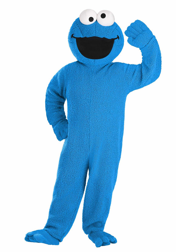 Sesame Street Cookie Monster Plus Size Mascot Costume for Adults | Sesame Street Costumes