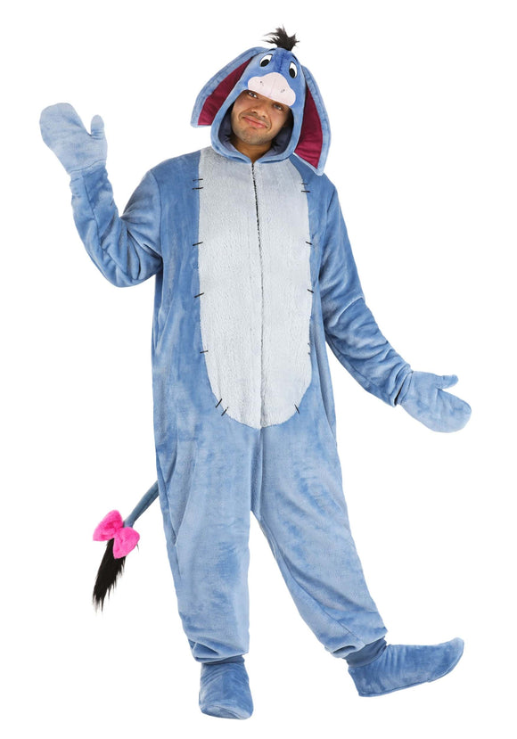 Plus Size Adult Deluxe Disney Eeyore Costume for Adults