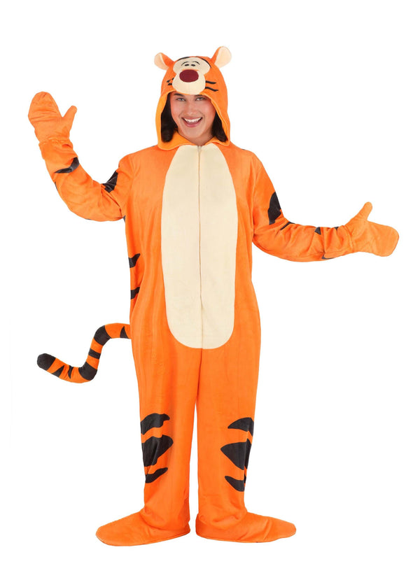 Plus Size Disney Winnie the Pooh Deluxe Tigger Costume