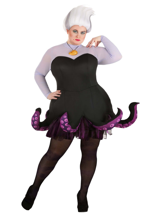 Women's Plus Size Deluxe Disney Ursula Costume