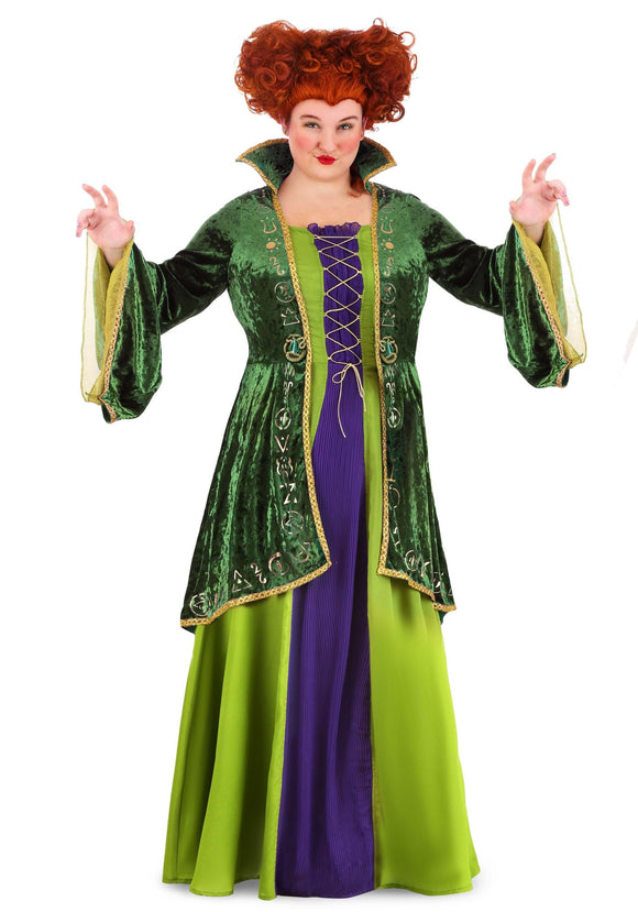 Women's Plus Size Deluxe Disney Winifred Sanderson Costume