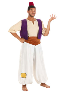 Men's Plus Size Disney Aladdin Deluxe Costume