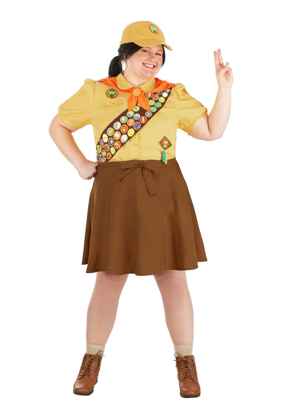 Women's Plus Size Disney and Pixar Wilderness Explorer UP Costume