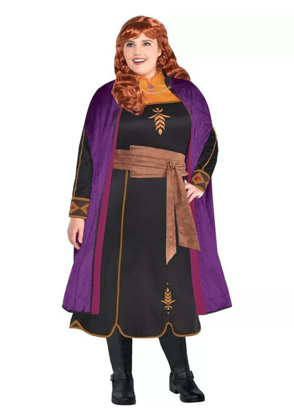Women's Plus Size Disney Anna Costume Dress | Disney Costumes