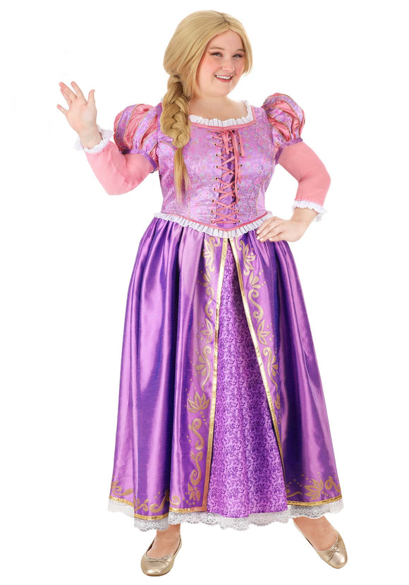 Women's Plus Size Premium Rapunzel Costume