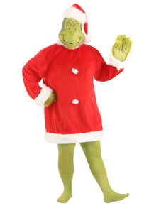 Plus Size Grinch Costume for Adults | Christmas Costume