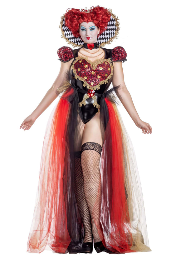 Women's Plus Size Sexy Heartthrob Queen Costume | Storybook Costumes