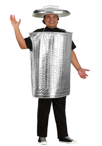 Plus Size Trash Can Adult Costume | Funny Costumes