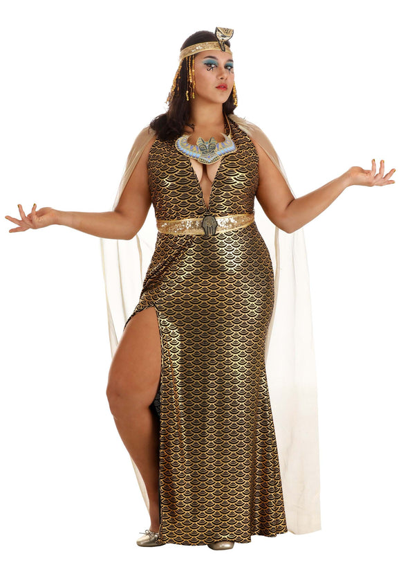 Women's Plus Size Commanding Cleopatra Costume