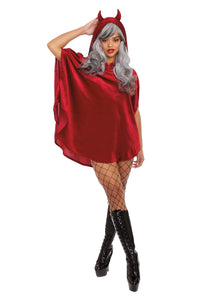 Plus Size Devil Poncho for Women