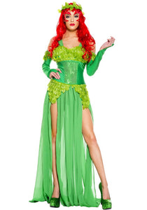 Women's Sexy Poisonous Villain Costume Dress | Sexy Villain Costumes