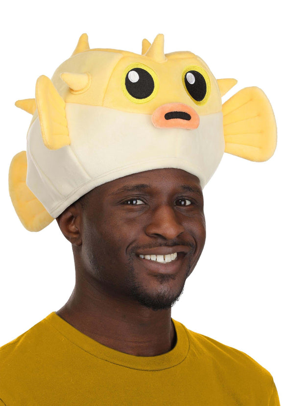 Pufferfish Plush Animal Costume Hat | Animal Accessories