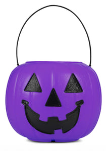 Purple Pumpkin Bucket | Trick or Treat Bags/Pails