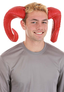 Adult Red Demon Horns Accessory