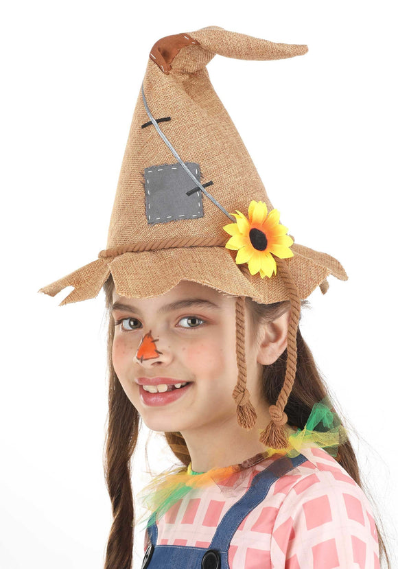 Kid's Scarecrow Costume Hat